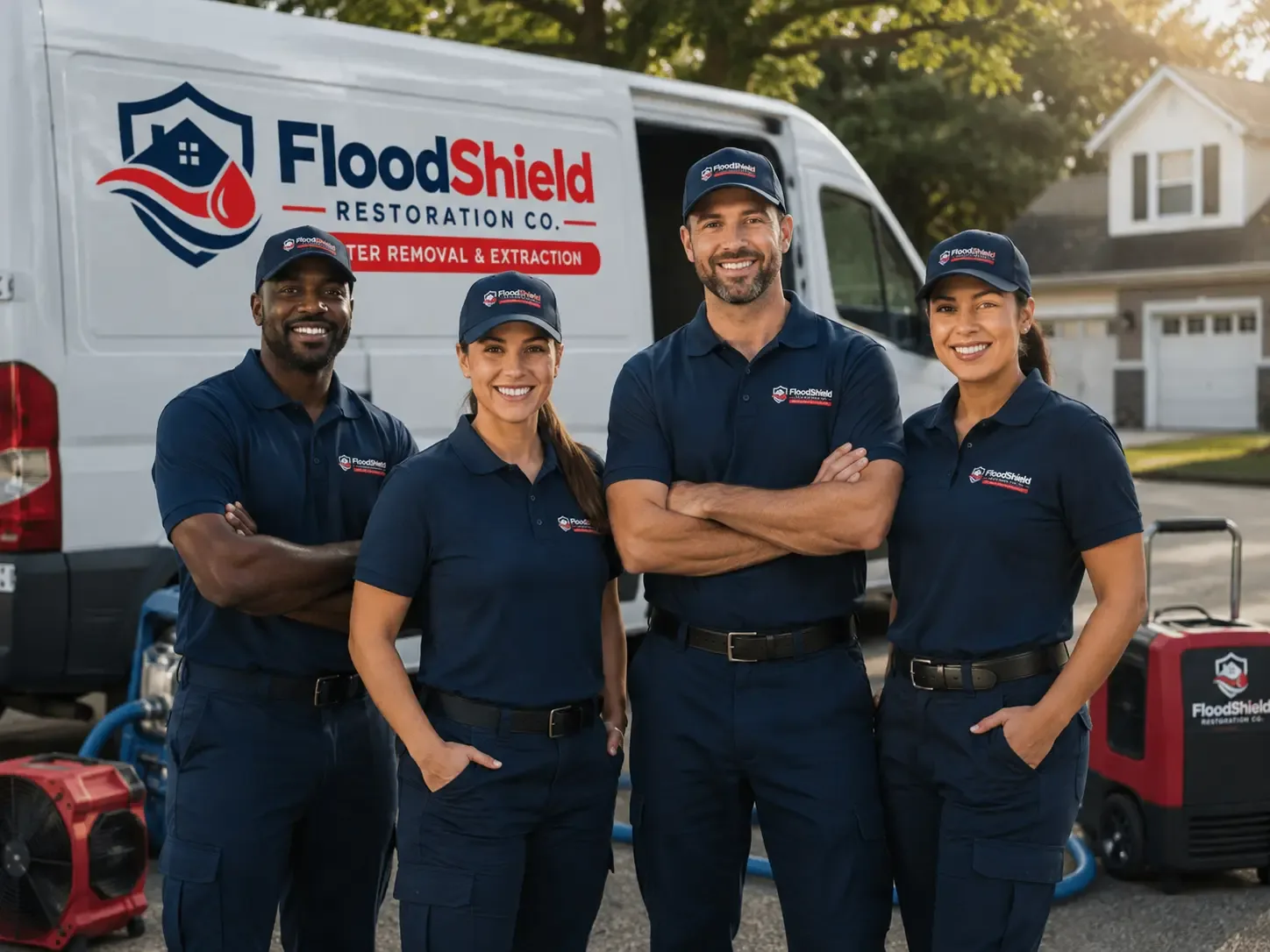 Flood Damage Restoration company in Snook, TX