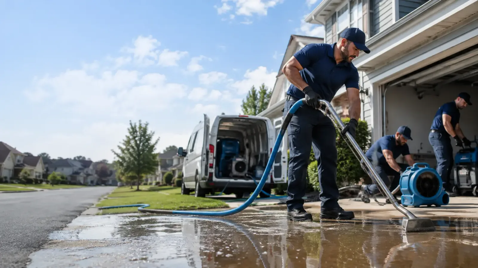 Flood Damage Restoration in Snook, TX